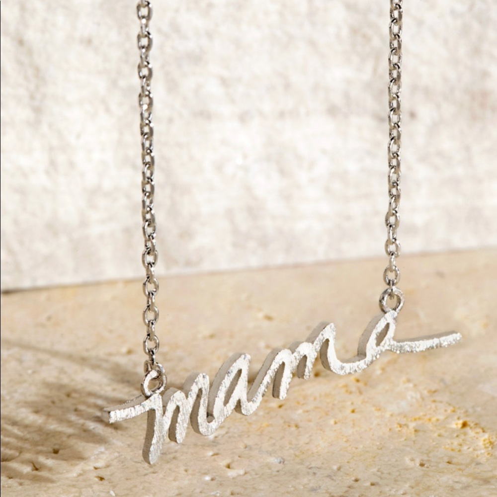 Mama Pendant Necklace